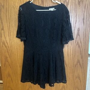 Miami Black Lace Blouse